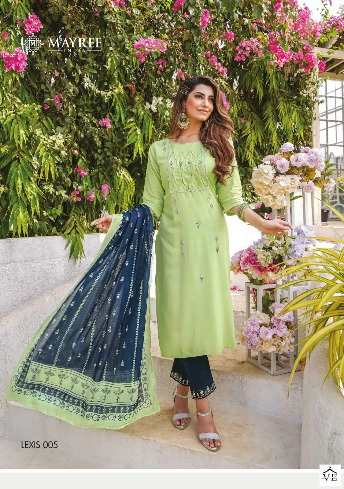 Mayree Lexis Heavy Rayon Wholesale Readymade Salwar Suit Catalog — Wholesale Salwar Suits, MPA wholesale from Surat - Gallery Image 3