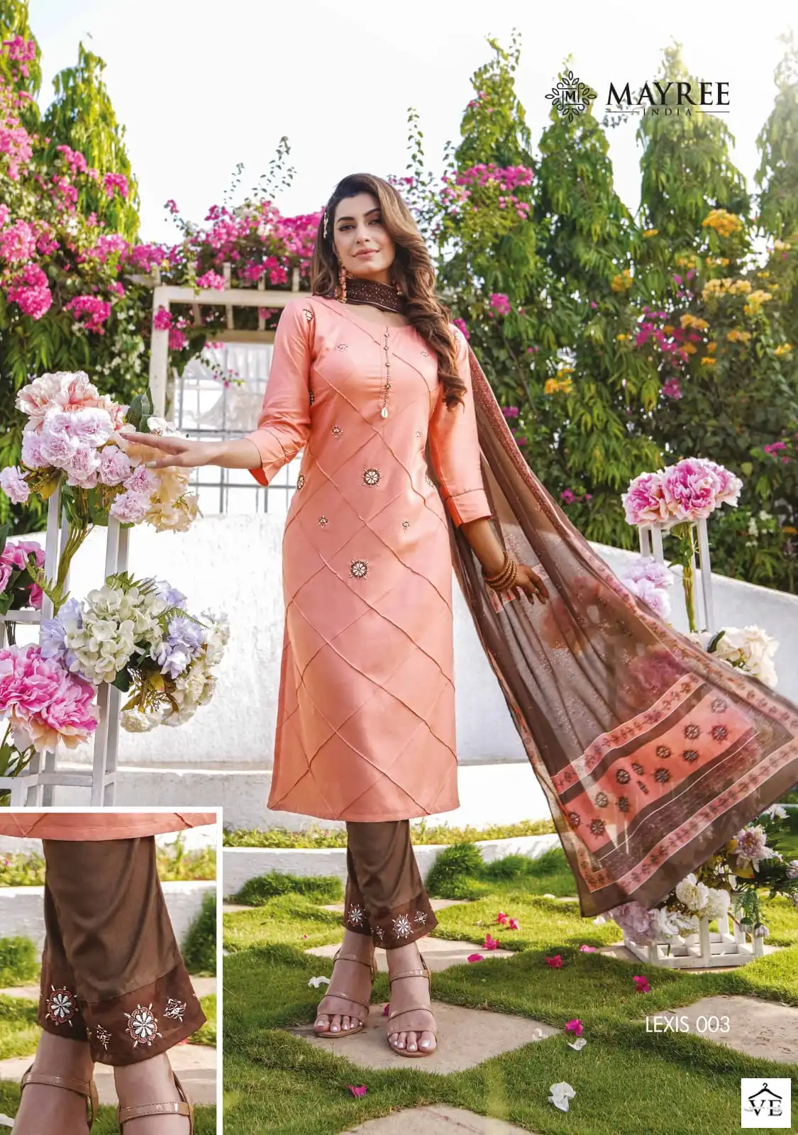 Mayree Lexis Heavy Rayon Wholesale Readymade Salwar Suit Catalog — Wholesale Salwar Suits, MPA wholesale from Surat - Gallery Image 5