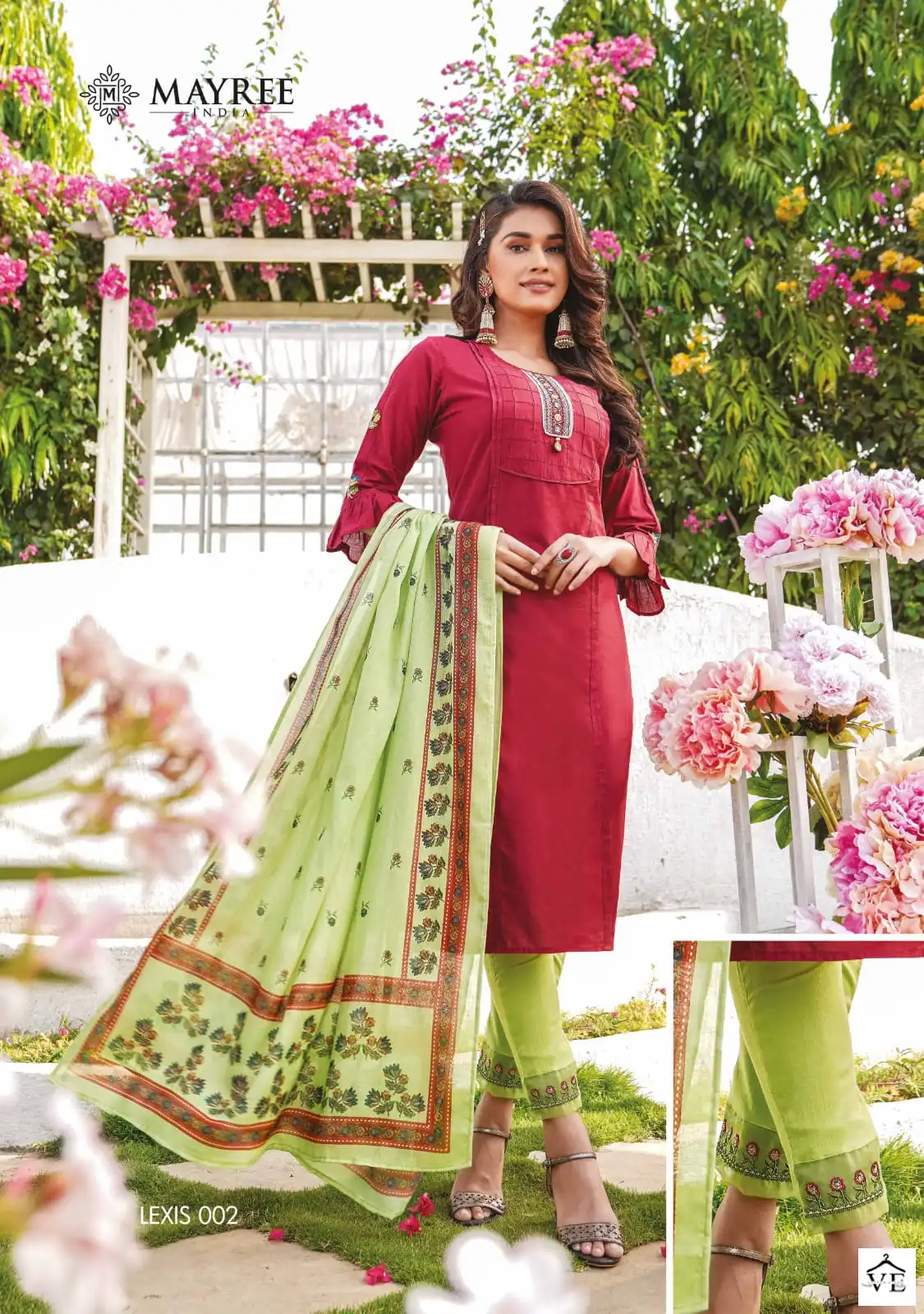 Mayree Lexis Heavy Rayon Wholesale Readymade Salwar Suit Catalog — Wholesale Salwar Suits, MPA wholesale from Surat - Gallery Image 7