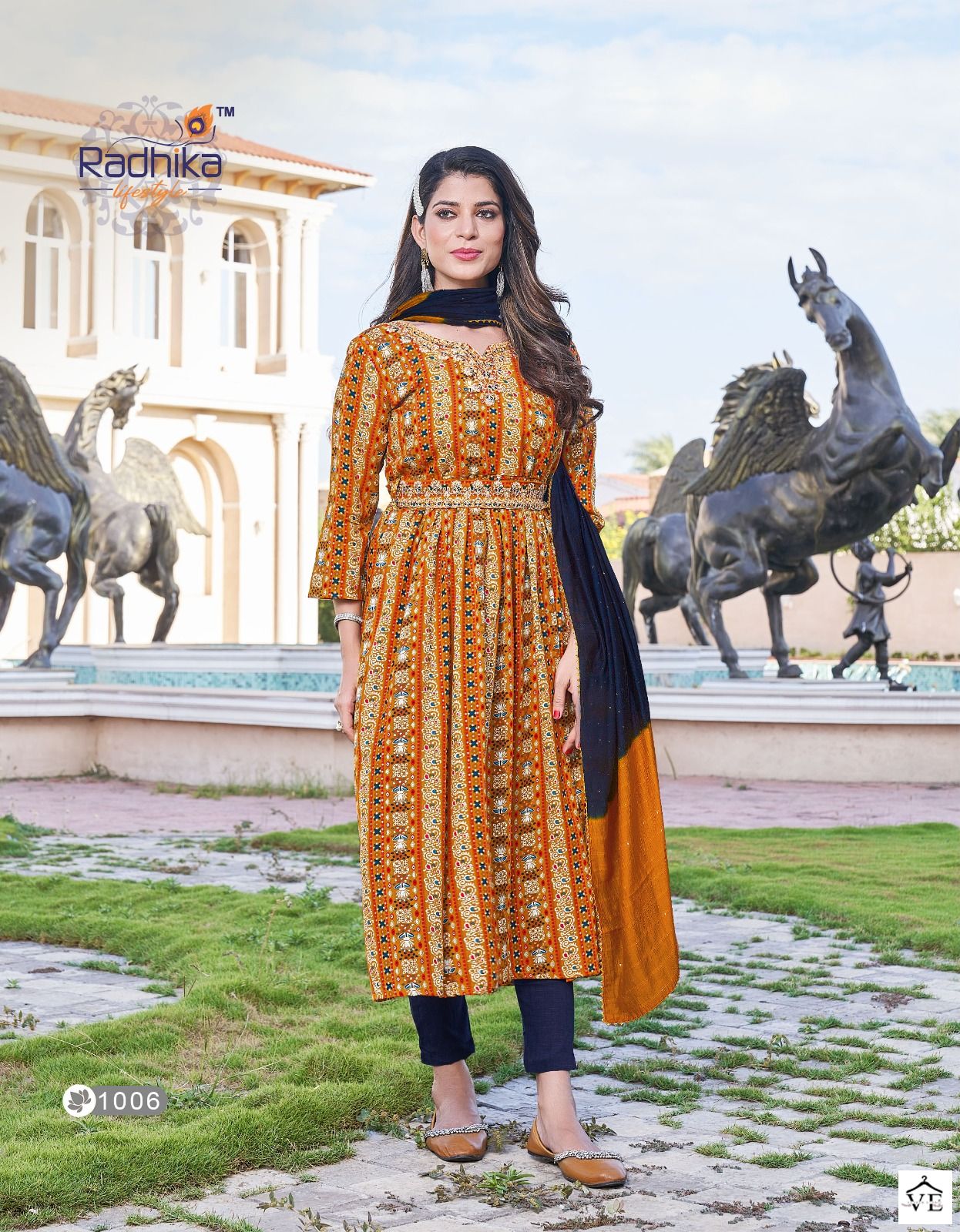 Radhika Lifestyle Limelight Vol 1 Rayon Wholesale Readymade Salwar Suit Catalog — Wholesale Salwar Suits, MPA wholesale from Surat - Gallery Image 6