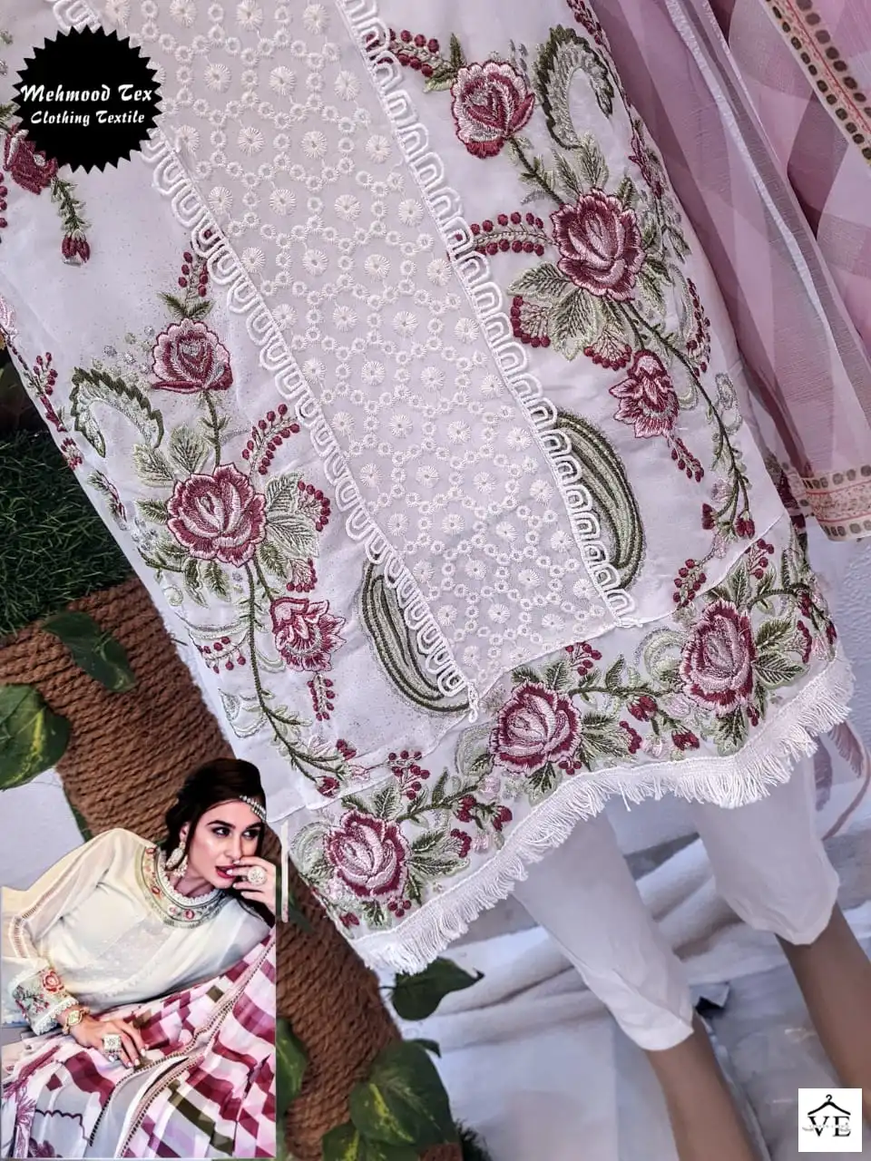 Mehmood Tex Luxury Formals Heavy Faux Georgette Wholesale Pakistani Readymade Salwar Suit Catalog — Wholesale Salwar Suits, MPA wholesale from Surat - Gallery Image 6