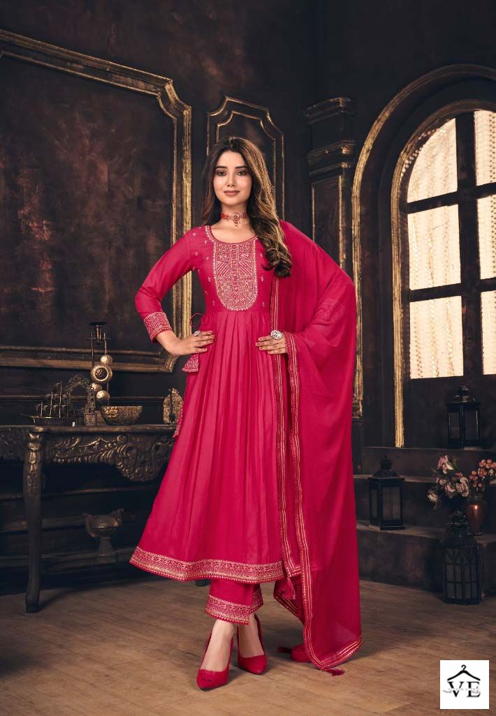 Rangoon Mahima Airjet Rayon Wholesale Readymade Salwar Suit Catalog — Wholesale Salwar Suits, MPA wholesale from Surat - Gallery Image 2