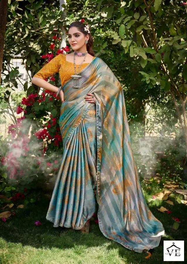 5D Designer Mahimaa P*N Weaving Patter Jari Wholesale Saree Catalog — Wholesale Sarees, MPA wholesale from Surat - Gallery Image 2