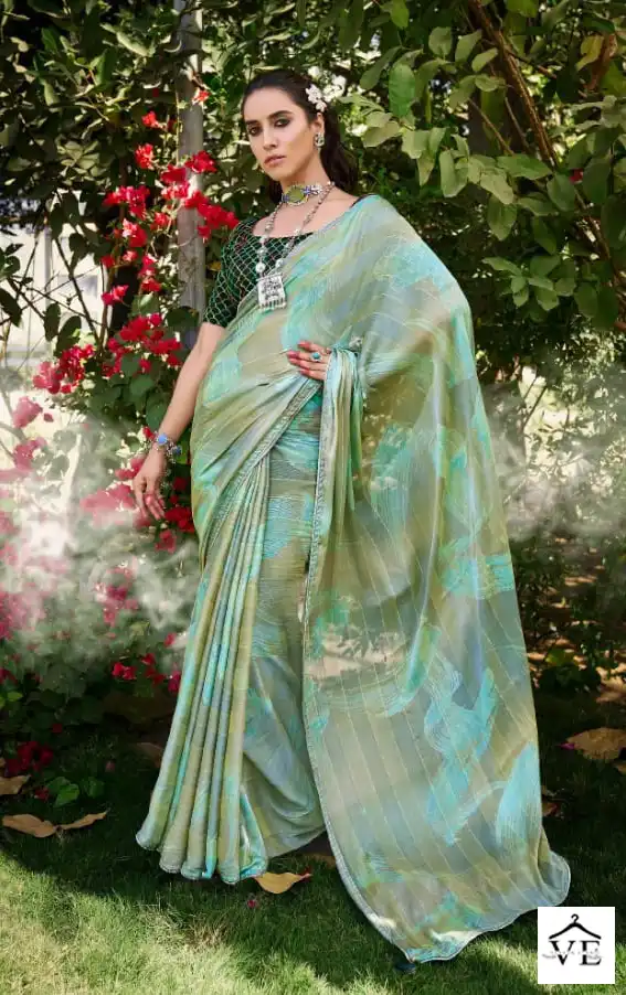 5D Designer Mahimaa P*N Weaving Patter Jari Wholesale Saree Catalog — Wholesale Sarees, MPA wholesale from Surat - Gallery Image 3
