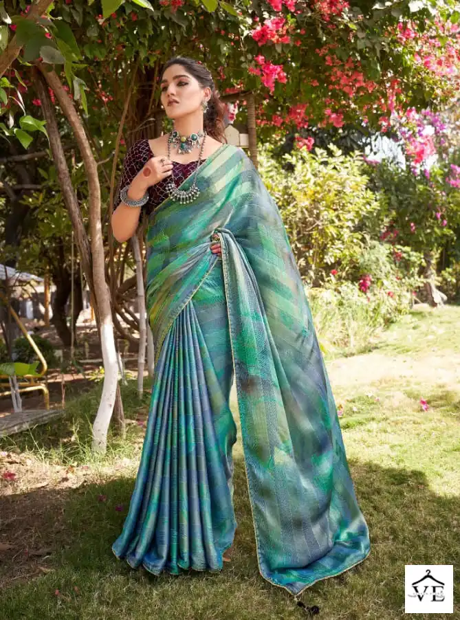 5D Designer Mahimaa P*N Weaving Patter Jari Wholesale Saree Catalog — Wholesale Sarees, MPA wholesale from Surat - Gallery Image 4