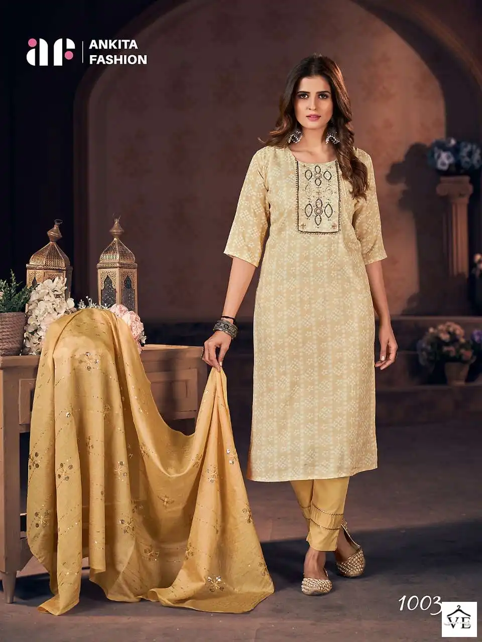 Ankita Mahira Pure Rinkal Muslin Wholesale Readymade Salwar Suit Catalog — Wholesale Salwar Suits, MPA wholesale from Surat - Gallery Image 3