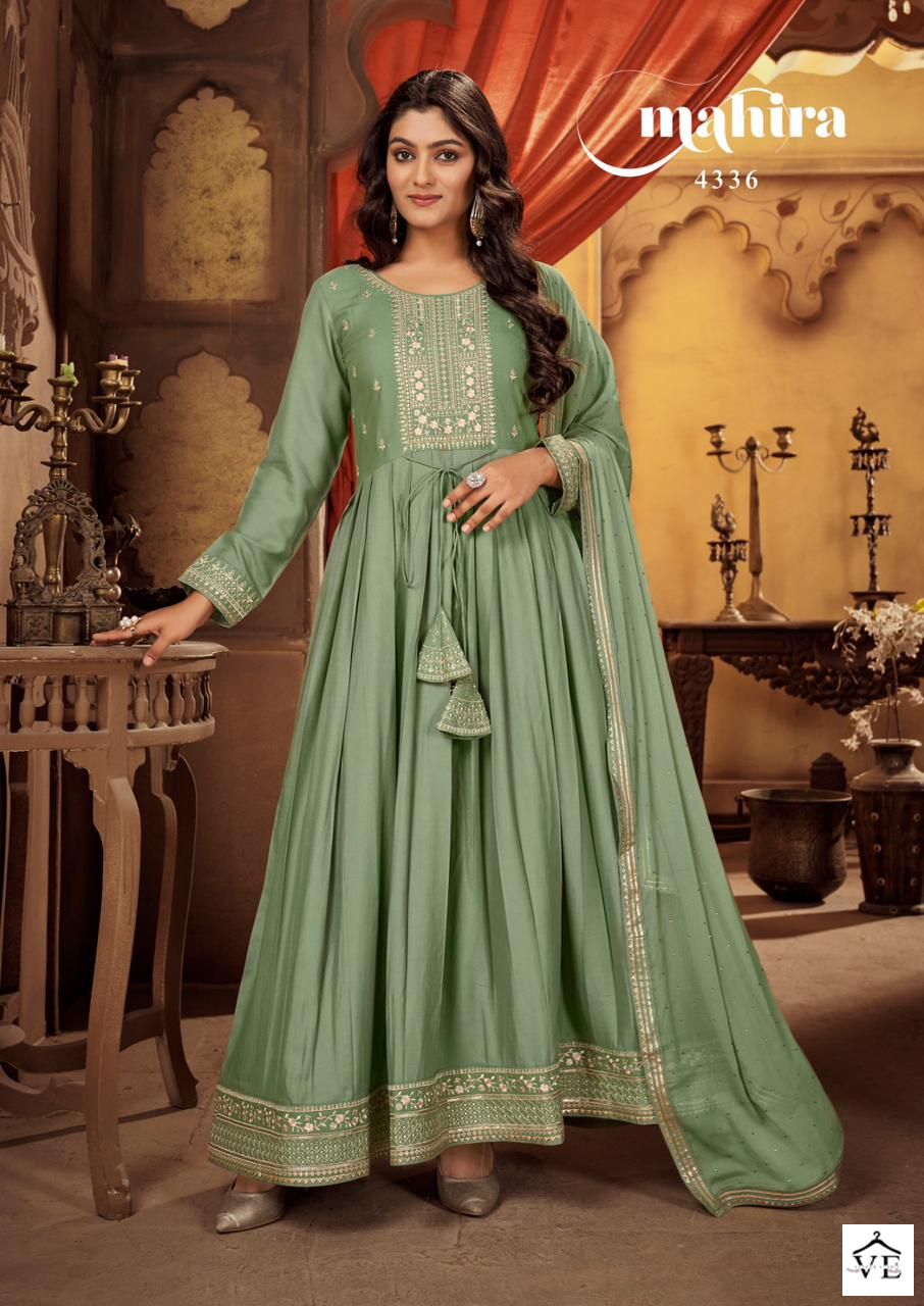 Rangoon Mahira Heavy Airjet Rayon Wholesale Readymade Salwar Suit Catalog — Wholesale Salwar Suits, MPA wholesale from Surat - Gallery Image 4
