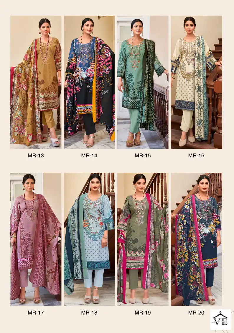 Levisha Mahiri Cambric Cotton Wholesale Pakistani Suit Catalog — Wholesale Salwar Suits, Levisha wholesale from Surat — view 9