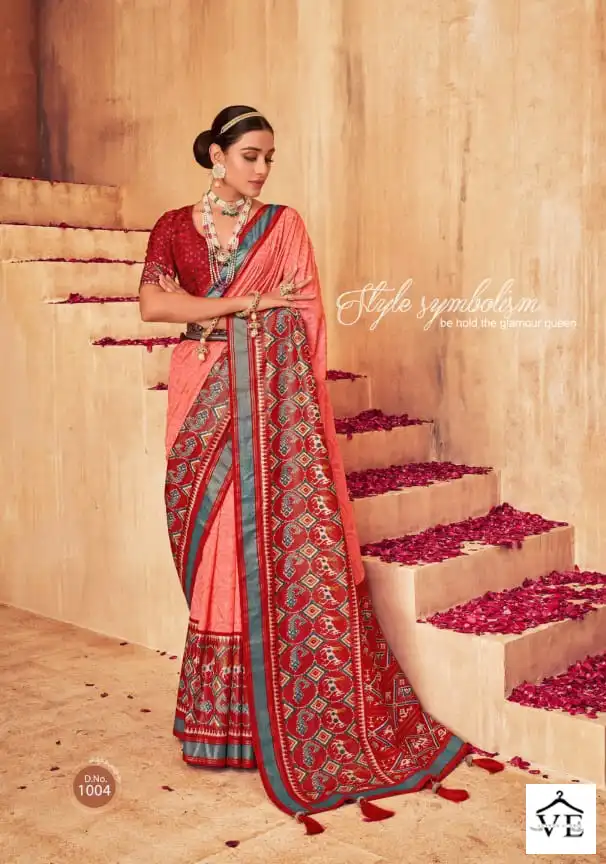 Shubh Shree Mani Kandan Iscos Makhmalli Silk Wholesale Saree Catalog — Wholesale Sarees, MPA wholesale from Surat - Gallery Image 4