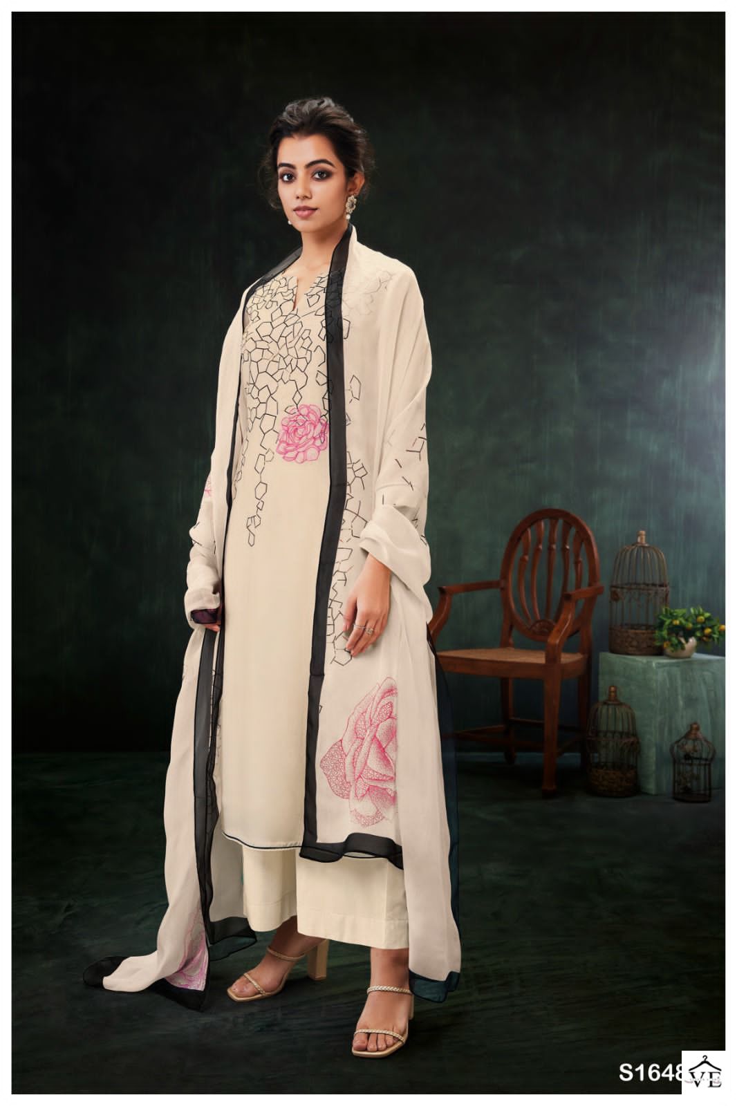Ganga Manyata Premium Bemberg Silk Wholesale Designer Salwar Suit Catalog — Wholesale Salwar Suits, MPA wholesale from Surat - Gallery Image 2
