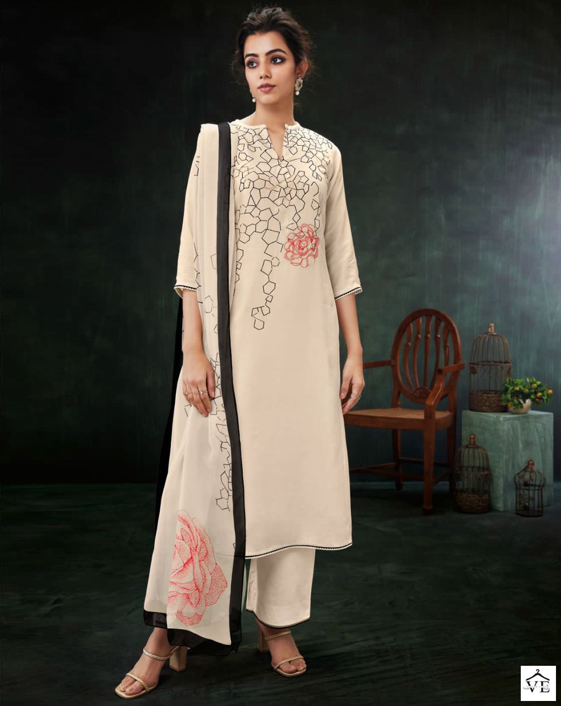 Ganga Manyata Premium Bemberg Silk Wholesale Designer Salwar Suit Catalog — Wholesale Salwar Suits, MPA wholesale from Surat — view 1