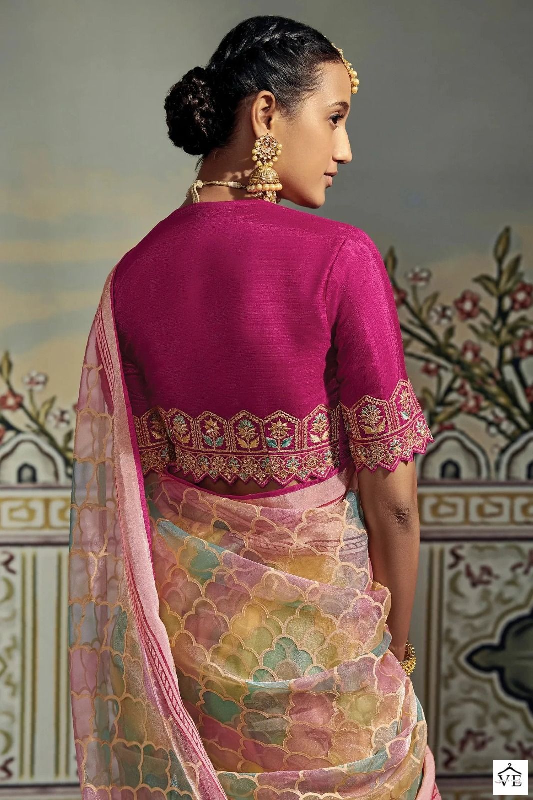 Kimora Meera Premium Series No 16046 Brasso Wholesale Saree Catalog — Wholesale Sarees, MPA wholesale from Surat - Gallery Image 2