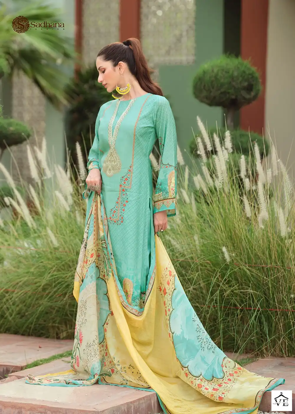 Sadhana Mehtab Vol 3 Pure Jam Cotton Wholesale Designer Salwar Suit Catalog — Wholesale Salwar Suits, MPA wholesale from Surat - Gallery Image 7