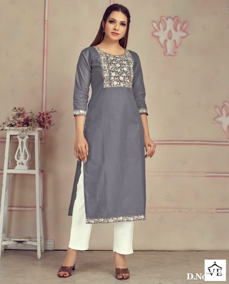 Vardan Ethnic Meraki Mul Cotton Wholesale Kurtis Catalog — Wholesale Kurtis, MPA wholesale from Surat — view 1