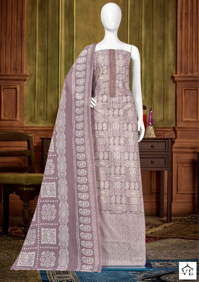Bipson Mercedes 2148 Pure Cotton Wholesale Salwar Suit Catalog — Wholesale Salwar Suits, MPA wholesale from Surat - Gallery Image 3