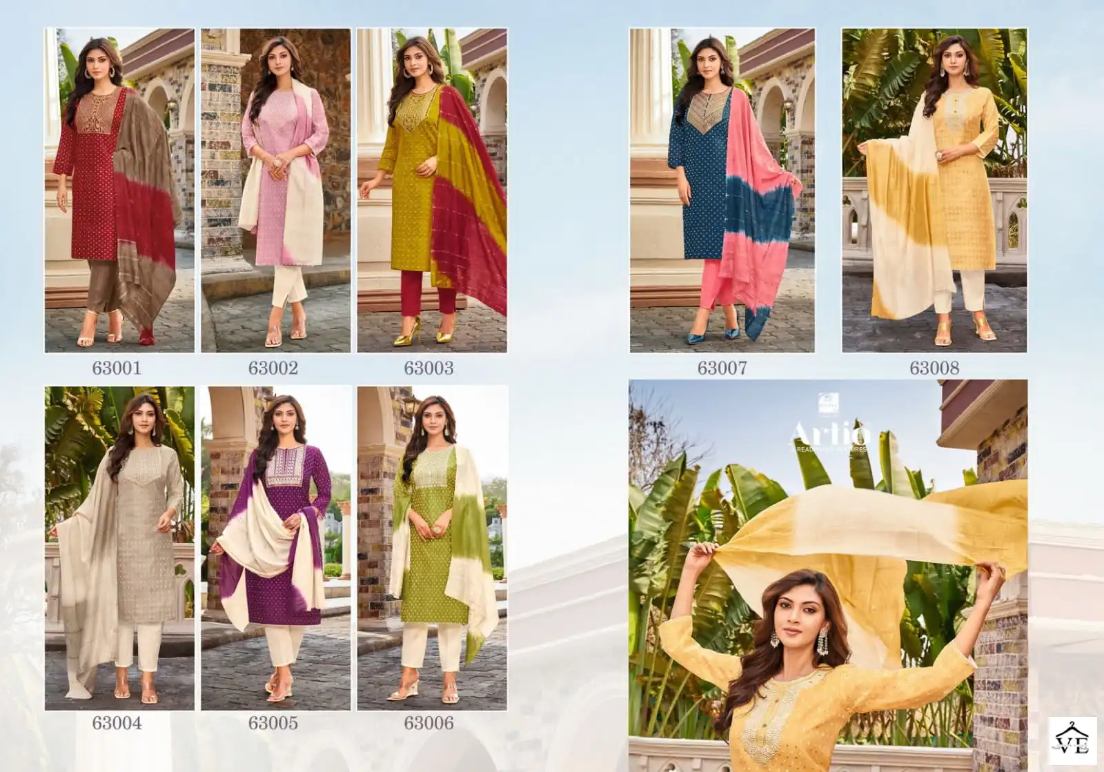 Mayree Kapil Trendz Rim Zim Wholesale Readymade Salwar Suit Catalog — Wholesale Salwar Suits, MPA wholesale from Surat — view 8
