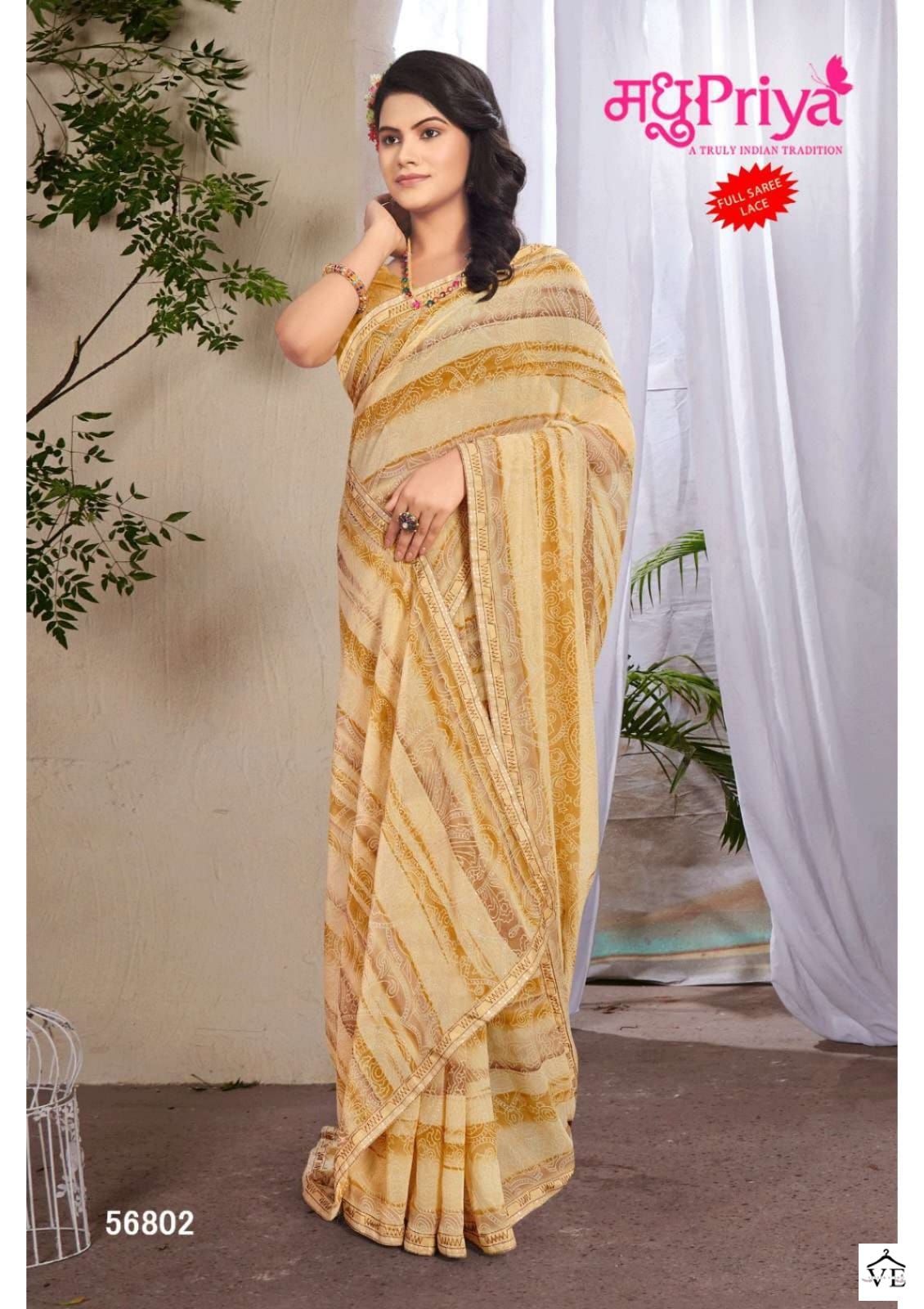 Madhupriya Mithila Major Georgette Wholesale Sarees Catalog — Wholesale Sarees, MPA wholesale from Surat - Gallery Image 4