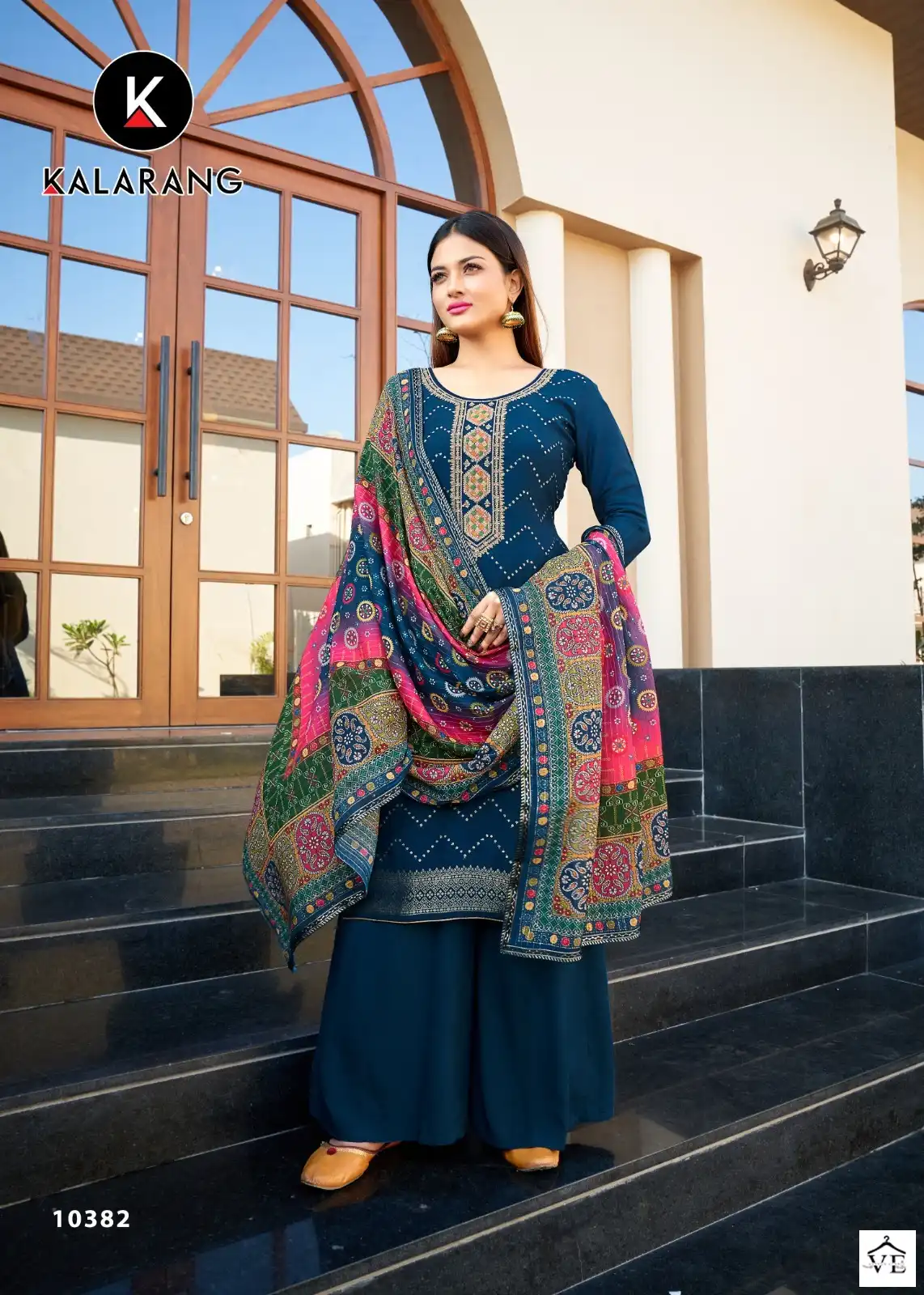 Kalarang Mittal Pure Muslin Wholesale Salwar Suit Catalog — Wholesale Salwar Suits, MPA wholesale from Surat — view 5
