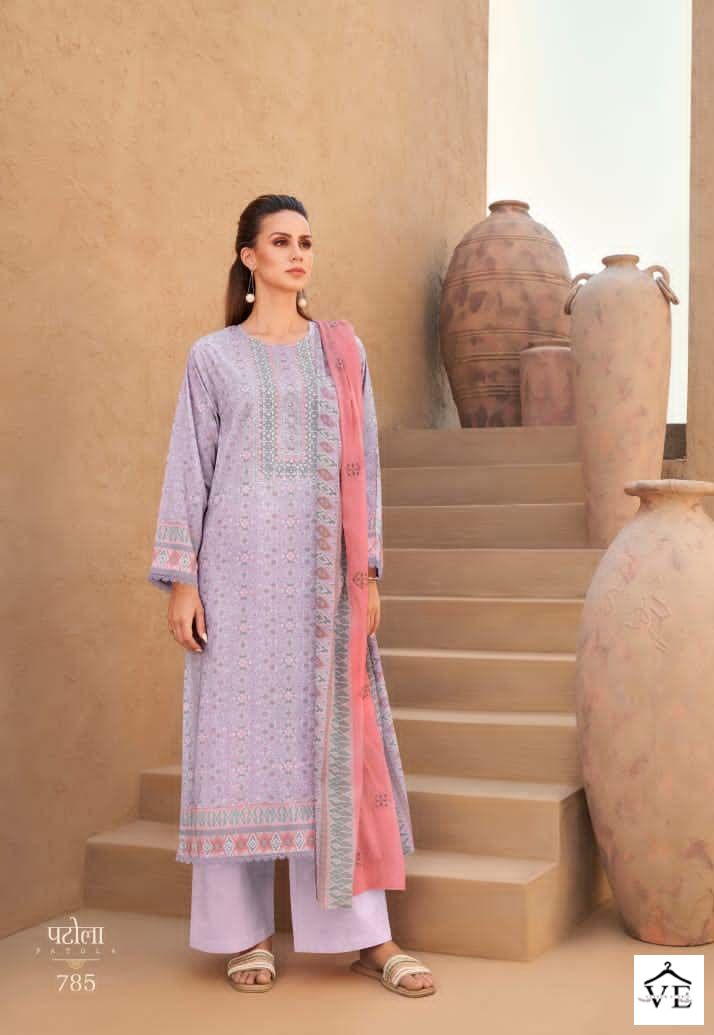 Itrana Patola Pure Cotton Lawn Wholesale Salwar Suit Catalog Catalog — Wholesale Salwar Suits, MPA wholesale from Surat - Gallery Image 7
