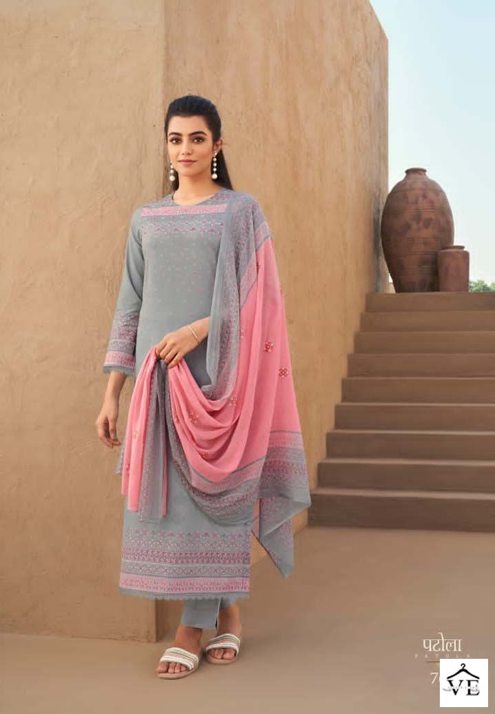 Itrana Patola Pure Cotton Lawn Wholesale Salwar Suit Catalog Catalog — Wholesale Salwar Suits, MPA wholesale from Surat - Gallery Image 8