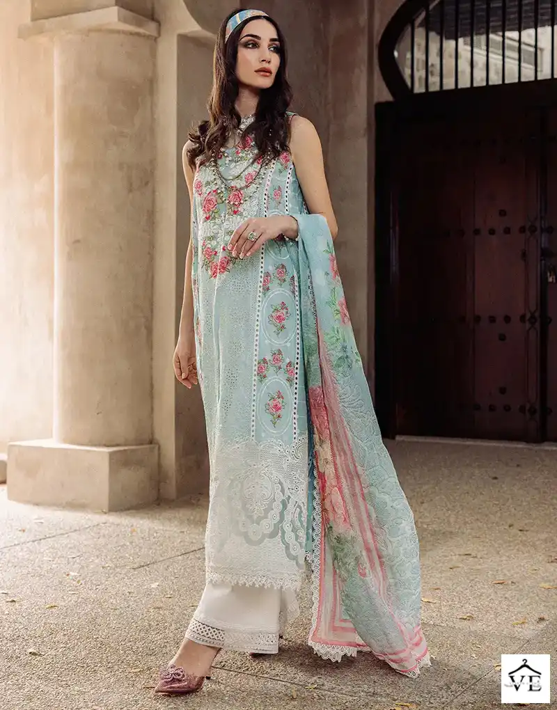 Shraddha Mushq A Pure Cotton Wholesale Pakistani Salwar Suit Catalog — Wholesale Salwar Suits, MPA wholesale from Surat - Gallery Image 2