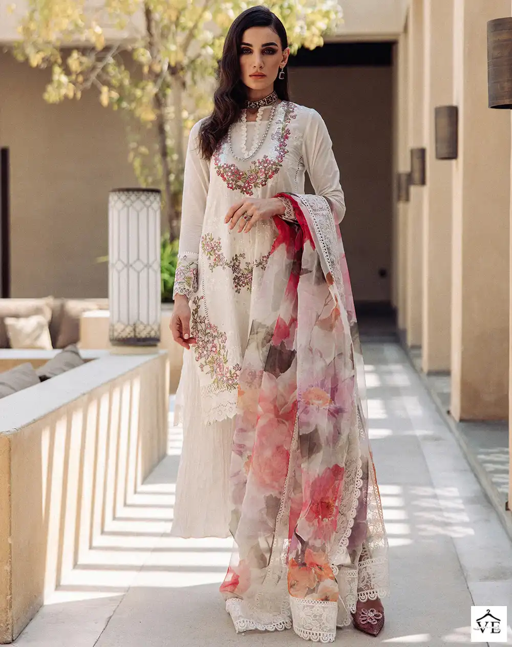 Shraddha Mushq A Pure Cotton Wholesale Pakistani Salwar Suit Catalog — Wholesale Salwar Suits, MPA wholesale from Surat — view 1