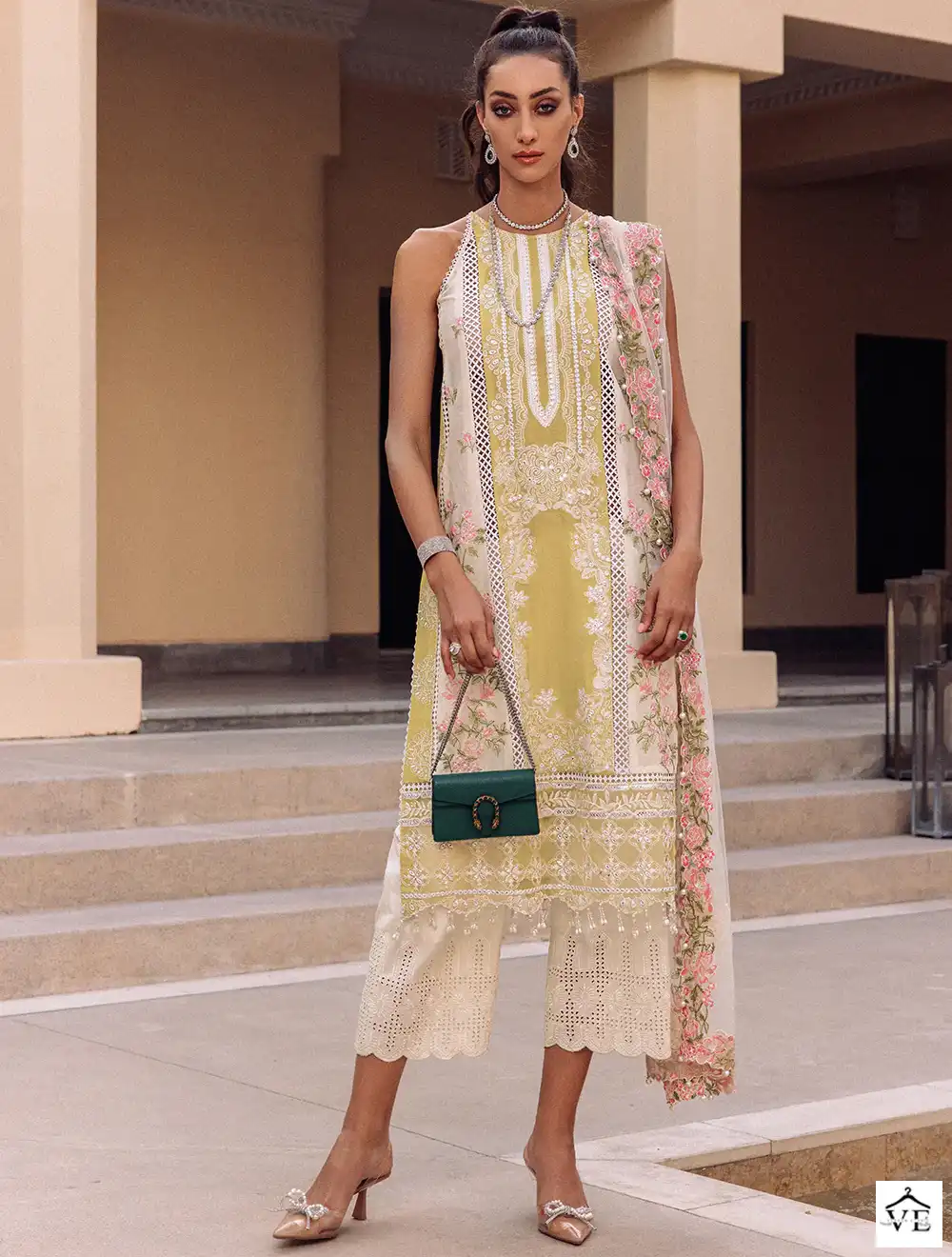 Shraddha Mushq A Pure Cotton Wholesale Pakistani Salwar Suit Catalog — Wholesale Salwar Suits, MPA wholesale from Surat — view 4