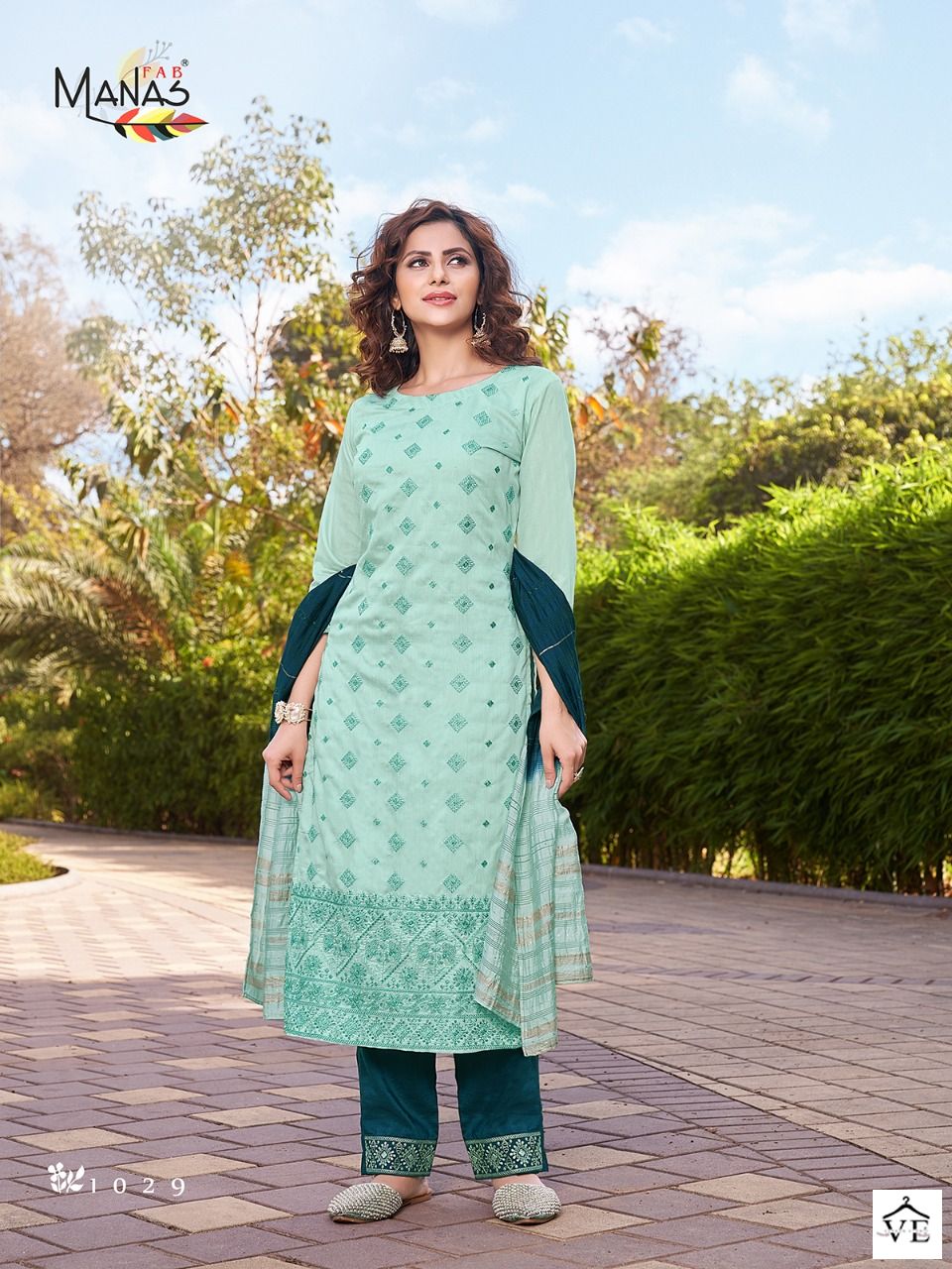 Manas Lucknowi Vol 5 Fancy Wholesale Readymade Salwar Suit Catalog — Wholesale Salwar Suits, MPA wholesale from Surat - Gallery Image 6