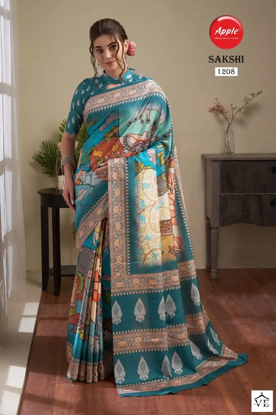 Sakshi Apple Manipuri Silk Wholesale Saree Catalog — Wholesale Sarees, MPA wholesale from Surat - Gallery Image 8