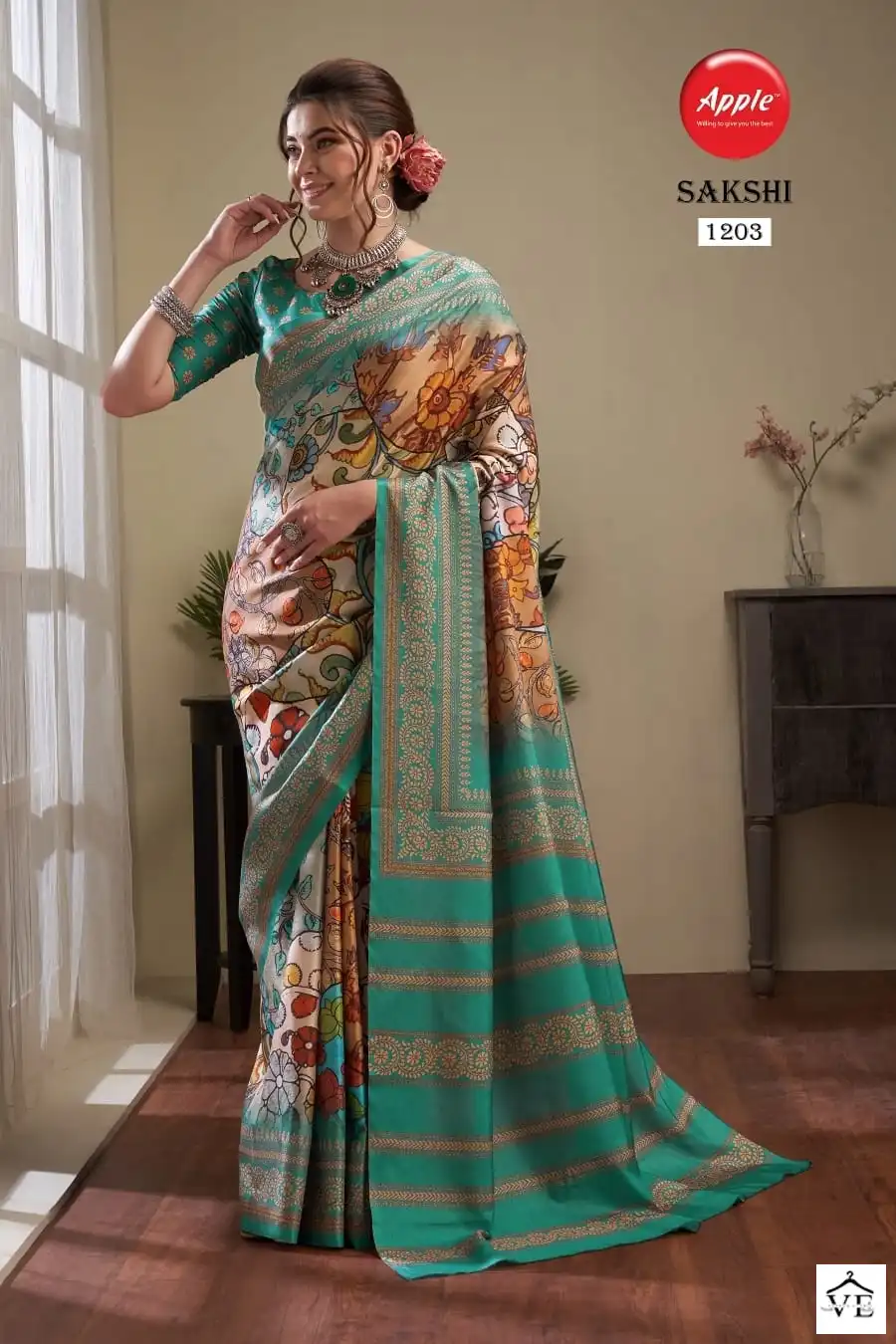 Sakshi Apple Manipuri Silk Wholesale Saree Catalog — Wholesale Sarees, MPA wholesale from Surat - Gallery Image 4