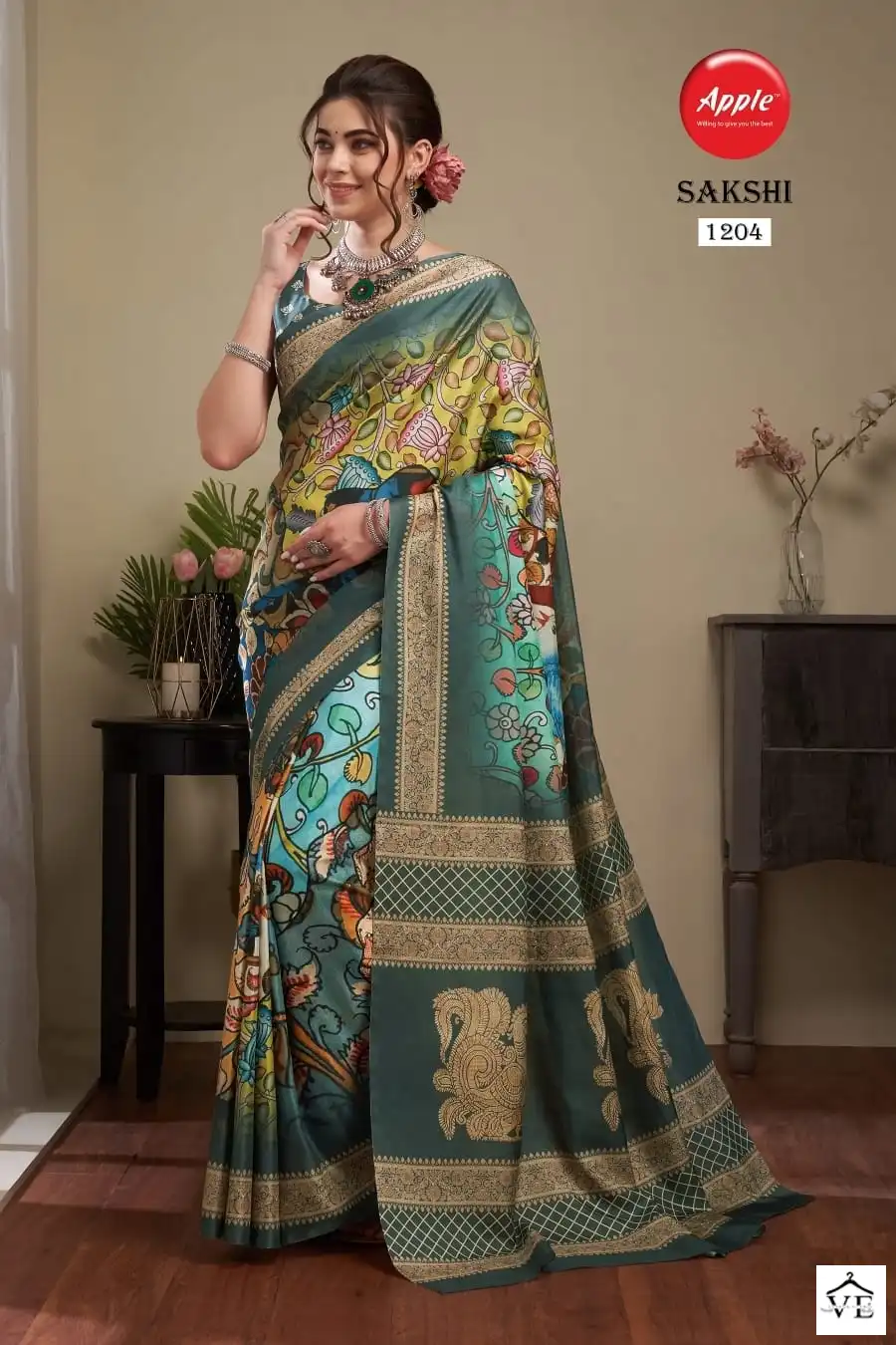 Sakshi Apple Manipuri Silk Wholesale Saree Catalog — Wholesale Sarees, MPA wholesale from Surat - Gallery Image 5