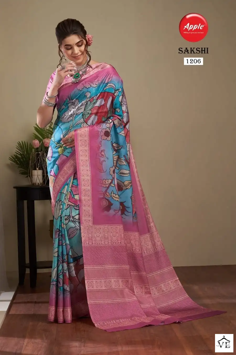 Sakshi Apple Manipuri Silk Wholesale Saree Catalog — Wholesale Sarees, MPA wholesale from Surat - Gallery Image 6
