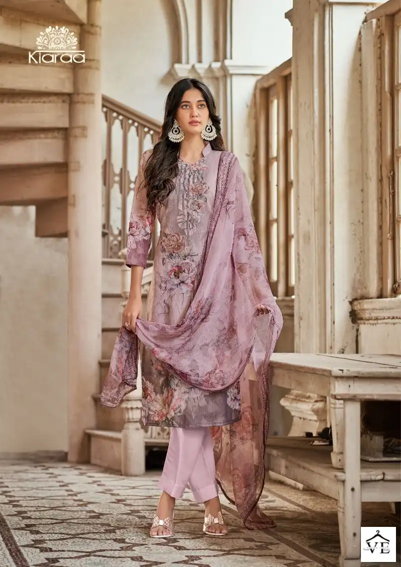 Vardan Ethnic Meh Noor Cambric Cotton Wholesale Designer Salwar Suit Catalog — Wholesale Salwar Suits, MPA wholesale from Surat - Gallery Image 3