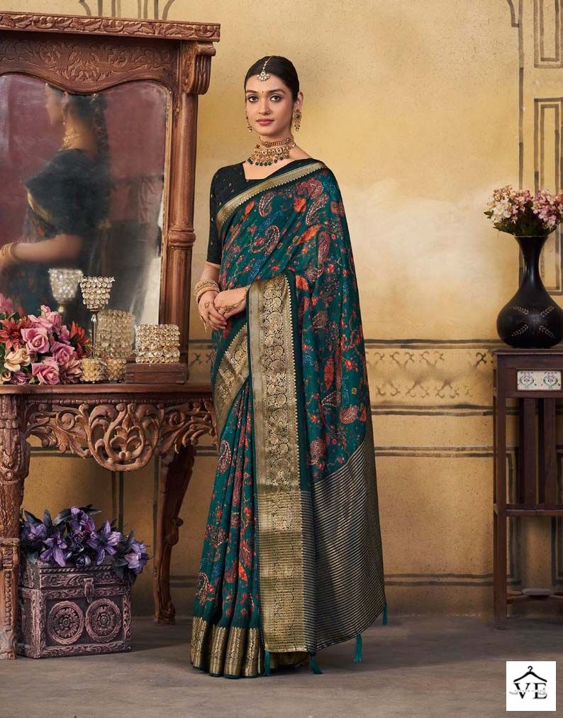 Pankh Morwen Vol 1 Pure Viscose Wholesale Sarees Catalog - Image 6