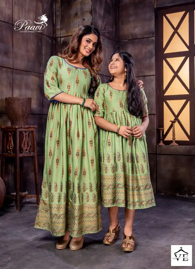 Paavi Nazakat Vol 2 Rayon Wholesale Kurtis Catalog — Wholesale Kurtis, MPA wholesale from Surat — view 8