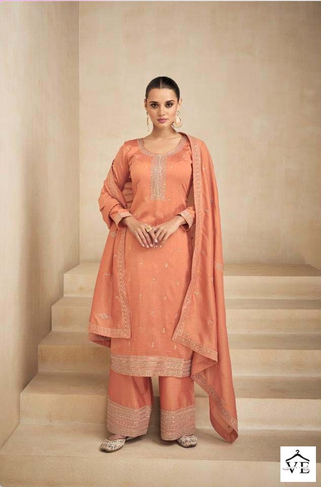 Aashirwad Needle Premium Silk Wholesale Designer Salwar Suit Catalog — Wholesale Salwar Suits, Aashirwad Creation wholesale from Surat - Gallery Image 6