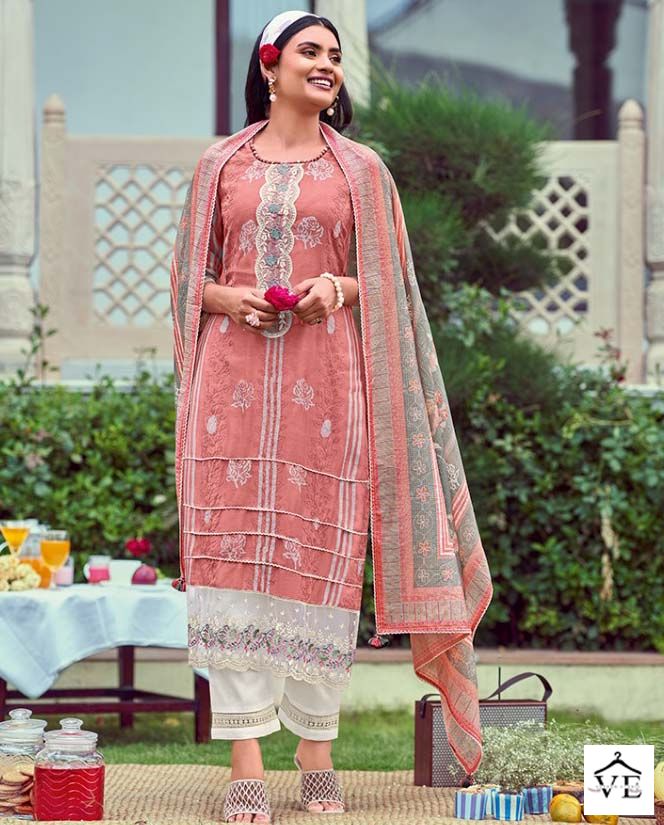 Jayvijay New & Now Vol 9 Pure Moga Silk Wholesale Designer Salwar Suit Catalog — Wholesale Salwar Suits, MPA wholesale from Surat - Gallery Image 3