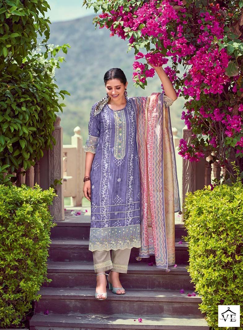 Jayvijay New & Now Vol 9 Pure Moga Silk Wholesale Designer Salwar Suit Catalog — Wholesale Salwar Suits, MPA wholesale from Surat - Gallery Image 5