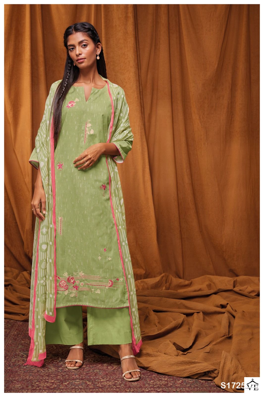 Ganga Nitara 1725 Premium Cotton Wholesale Designer Salwar Suit Catalog — Wholesale Salwar Suits, MPA wholesale from Surat — view 3