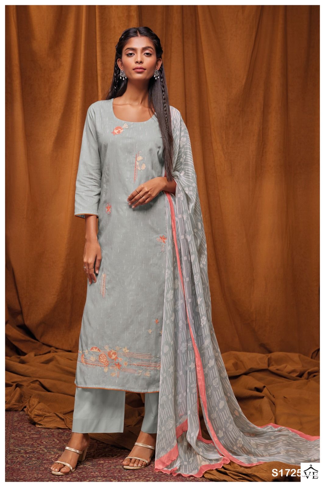 Ganga Nitara 1725 Premium Cotton Wholesale Designer Salwar Suit Catalog — Wholesale Salwar Suits, MPA wholesale from Surat — view 4
