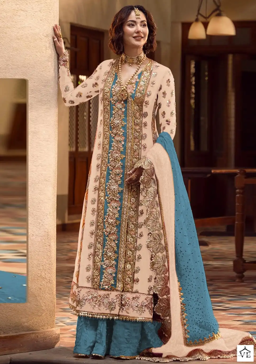 Noor Jahan Nj 06 Organza Wholesale Pakistani Salwar Suit Catalog — Wholesale Salwar Suits, MPA wholesale from Surat - Gallery Image 5