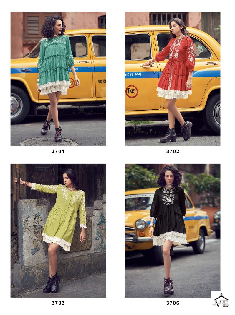Vardan Ethnic Nu Vol 37 Pure Cotton Wholesale Kurti Catalog — Wholesale Kurtis, MPA wholesale from Surat — view 5