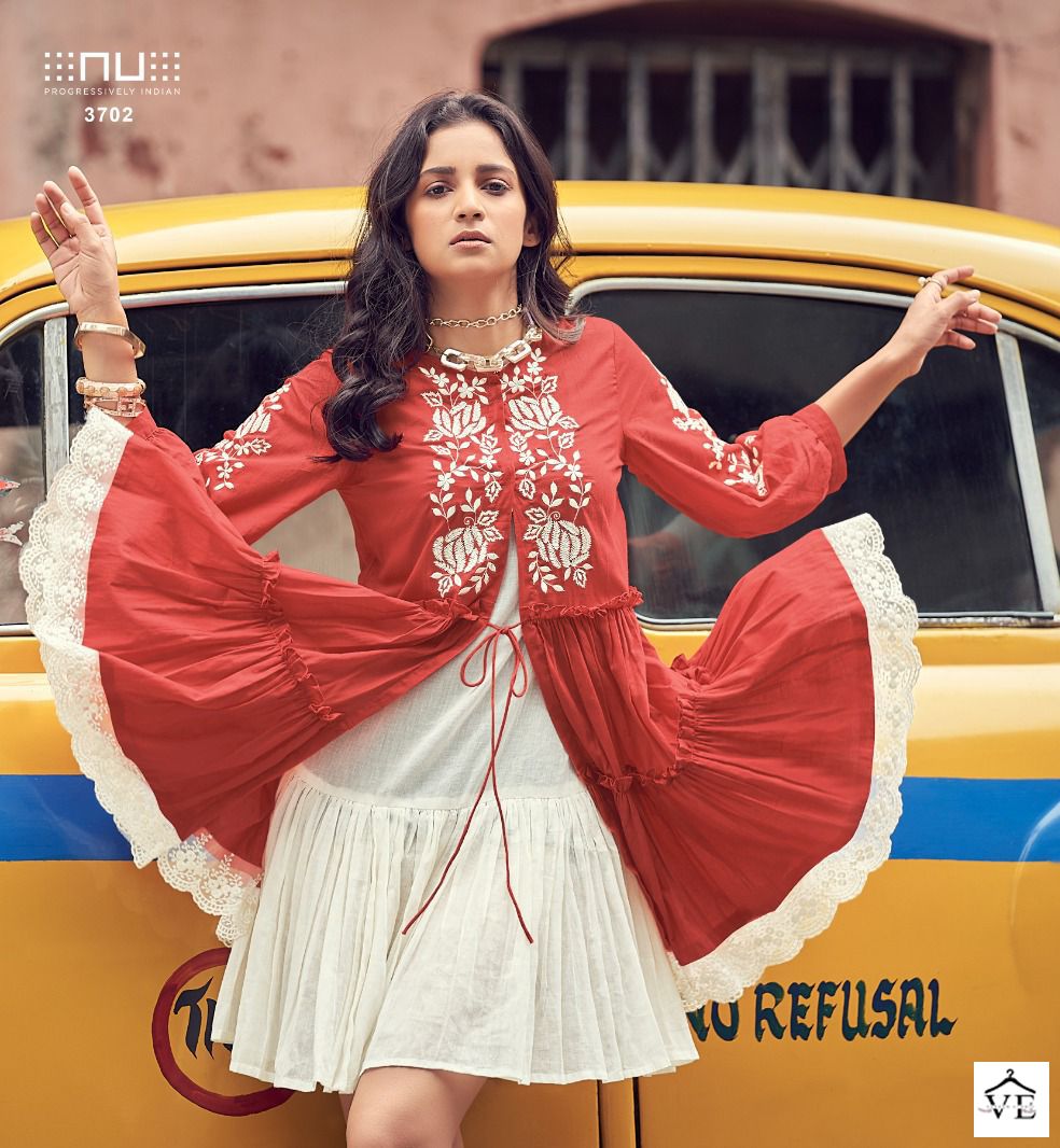 Vardan Ethnic Nu Vol 37 Pure Cotton Wholesale Kurti Catalog — Wholesale Kurtis, MPA wholesale from Surat — view 3