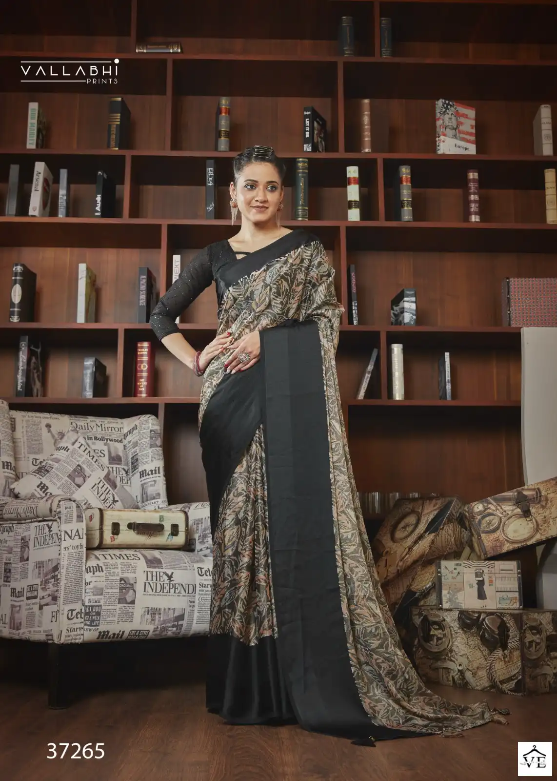 Vallabhi Nesta Brasso Wholesale Sarees Catalog — Wholesale Sarees, MPA wholesale from Surat - Gallery Image 2