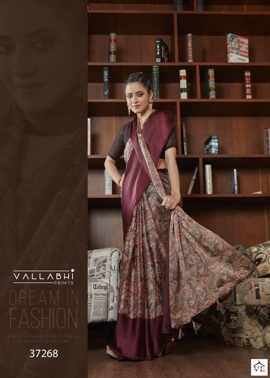 Vallabhi Nesta Brasso Wholesale Sarees Catalog — Wholesale Sarees, MPA wholesale from Surat - Gallery Image 4