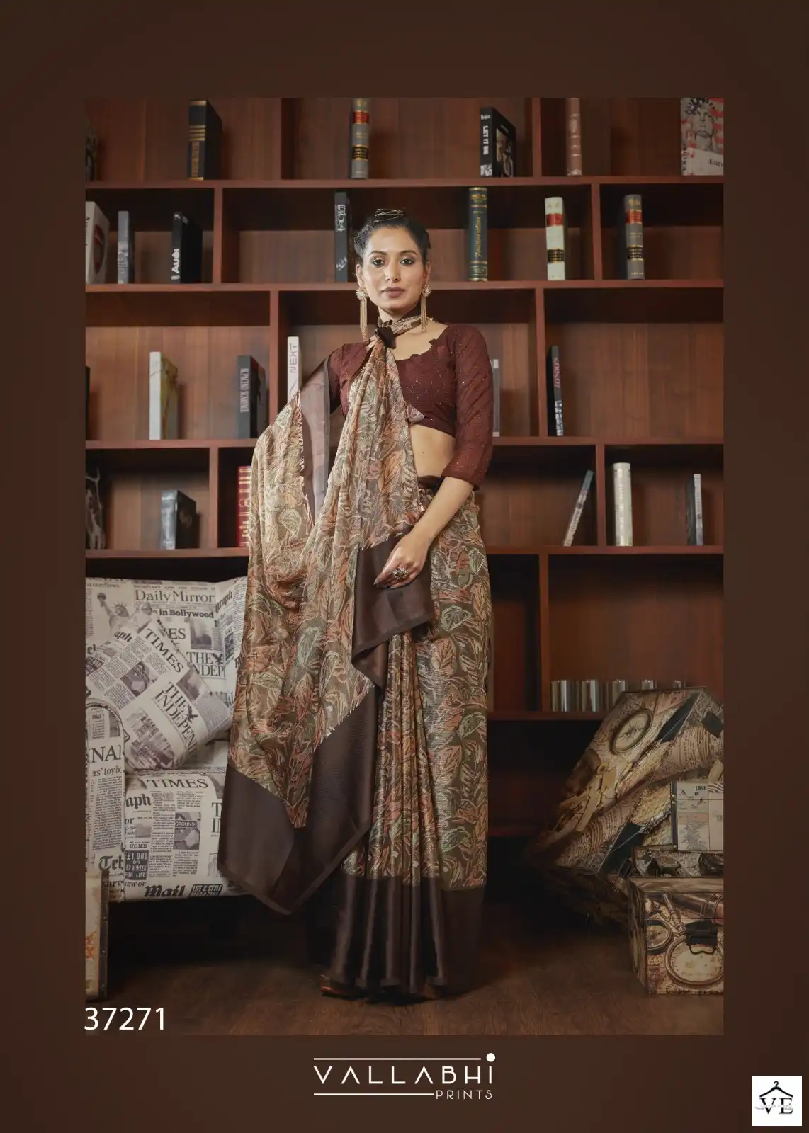 Vallabhi Nesta Brasso Wholesale Sarees Catalog — Wholesale Sarees, MPA wholesale from Surat - Gallery Image 7