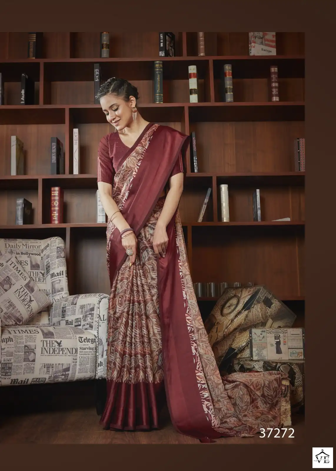 Vallabhi Nesta Brasso Wholesale Sarees Catalog — Wholesale Sarees, MPA wholesale from Surat - Gallery Image 8