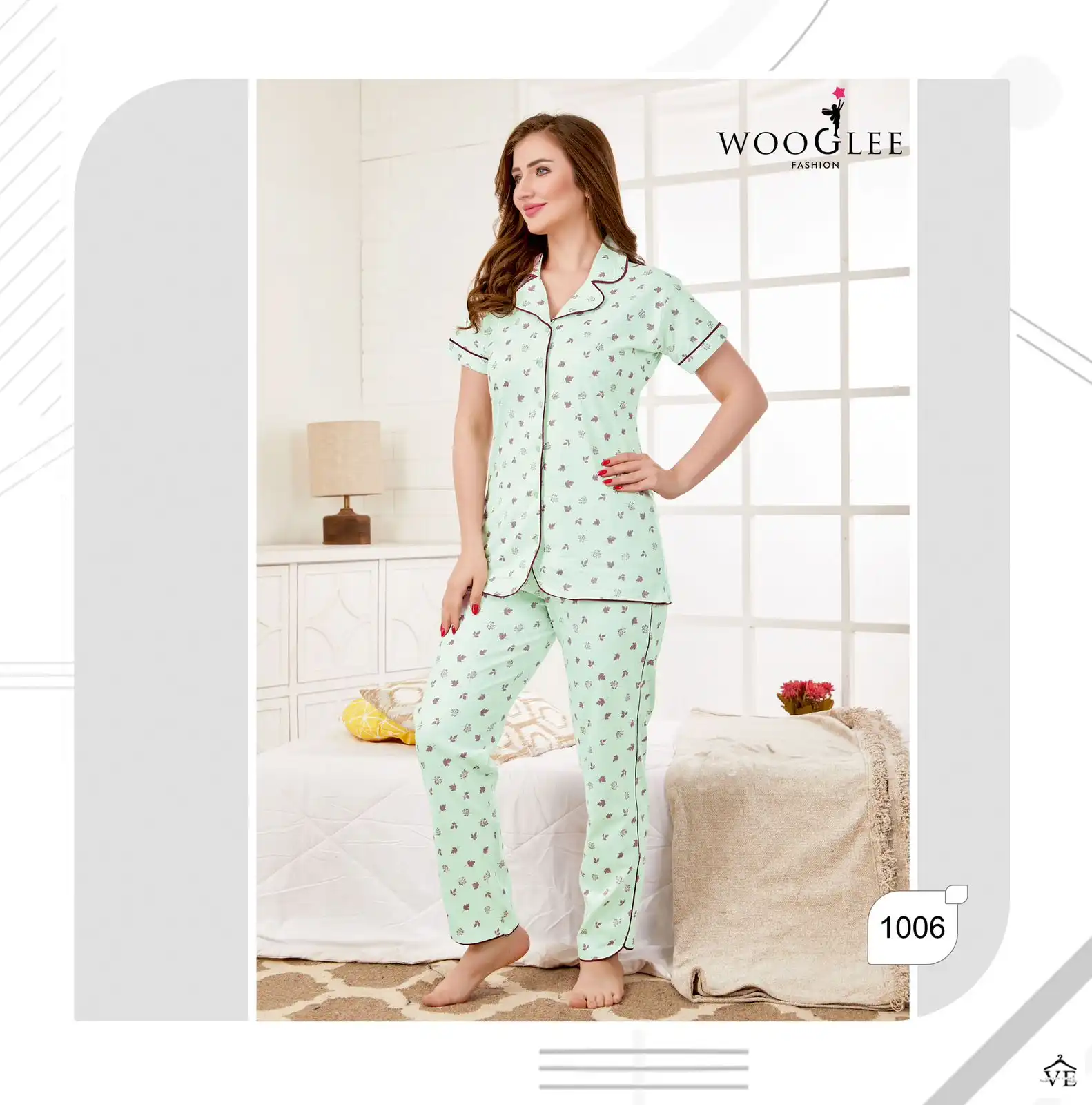 Wooglee Night Out Vol 3 170 Gsm Hosiery Cotton Wholesale Kurti With Pant Catalog — Wholesale Kurtis, MPA wholesale from Surat — view 4