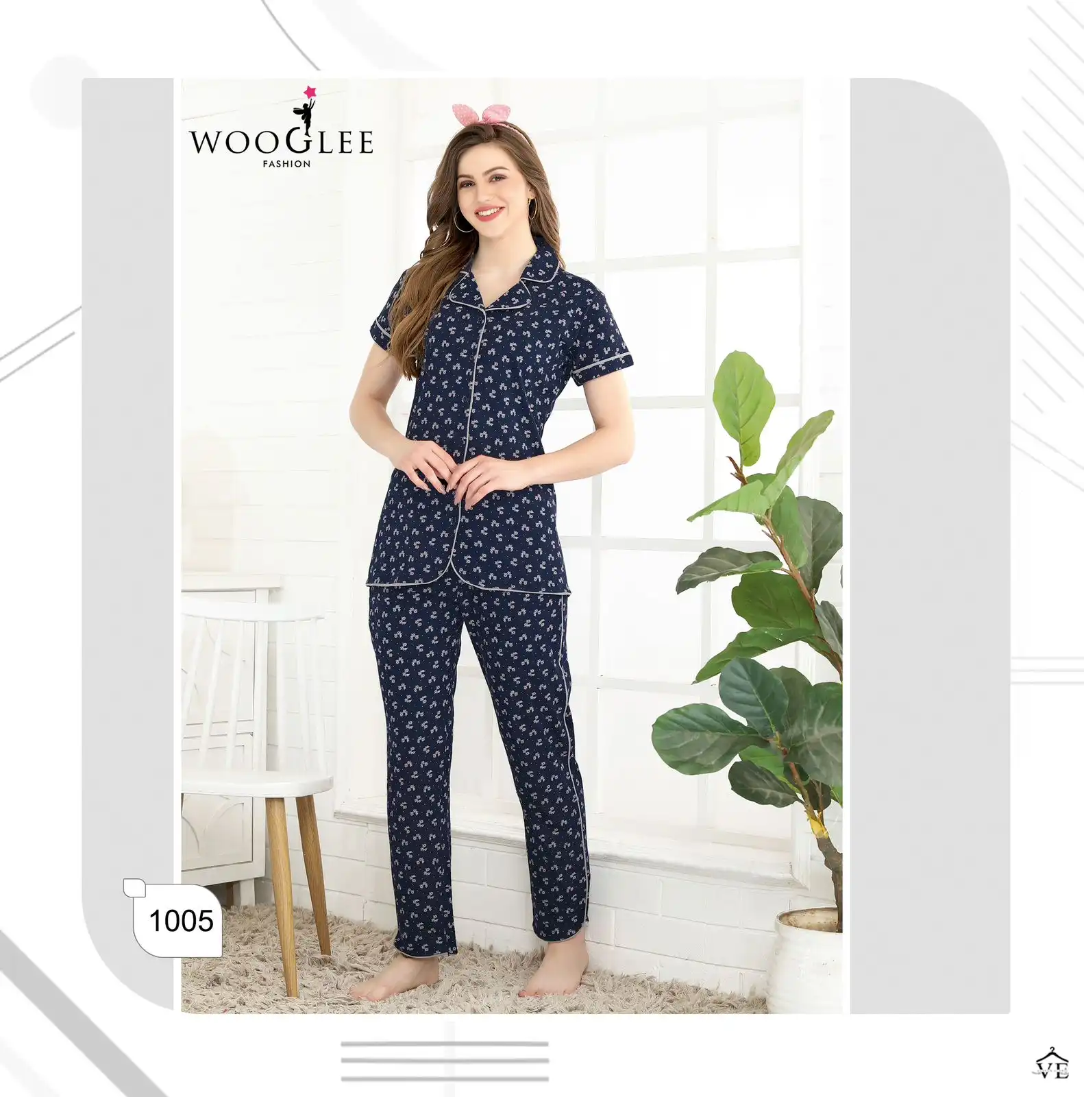 Wooglee Night Out Vol 3 170 Gsm Hosiery Cotton Wholesale Kurti With Pant Catalog — Wholesale Kurtis, MPA wholesale from Surat — view 5