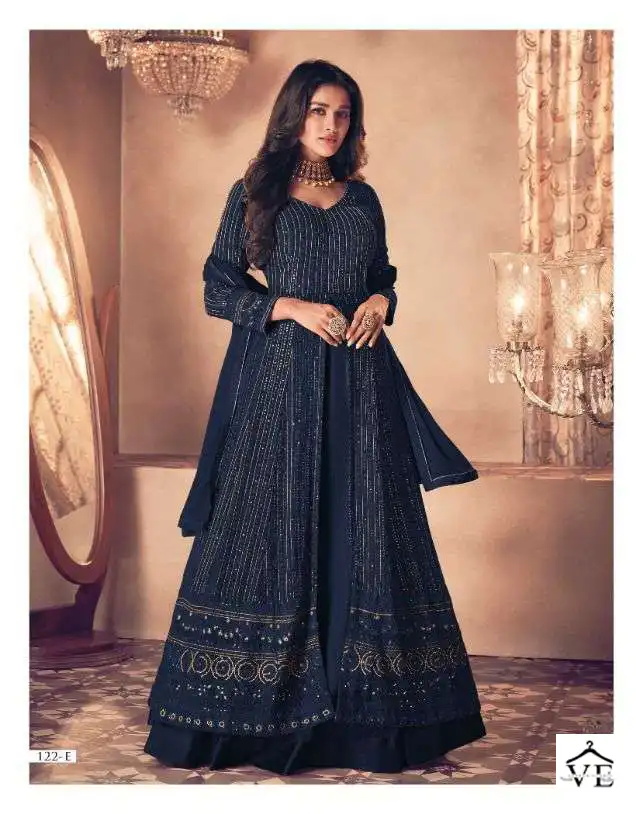 Sayuri Designer Noor Gold Plus Classic Real Georgette Wholesale Designer Readymade Salwar Suit Catalog — Wholesale Salwar Suits, Sayuri Designer wholesale from Surat - Gallery Image 2